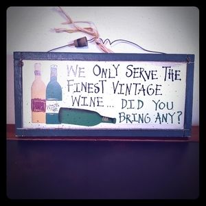 BOGO🎉Wine Theme Decor